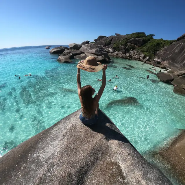 ทริปนี้ที่ similan islands 🌊