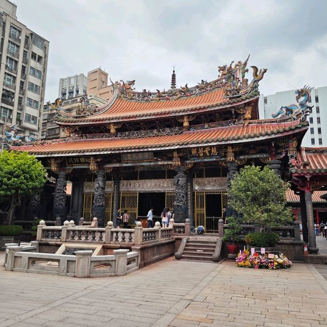 Famous Old Temple in Taiwan