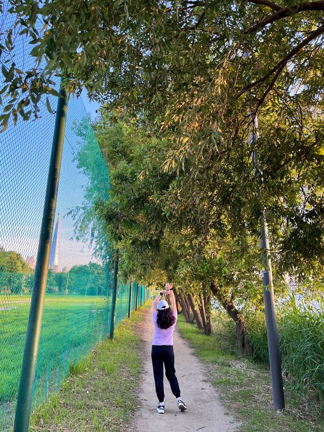 라이딩하기 좋은 한적한 한강🚲