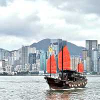 經典帆船上，欣賞無敵維港美景