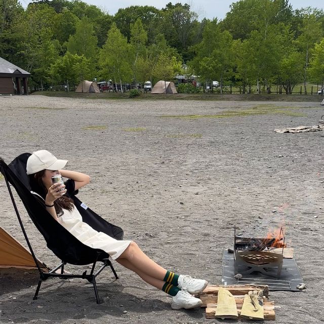 📍支笏湖モラップキャンプ場/北海道