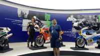 Wax Statue of winner in Macau Grand Prix Musuem 