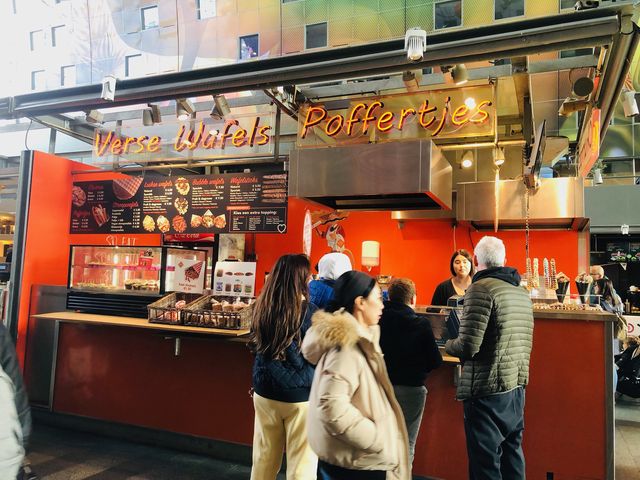 荷蘭🇳🇱鹿特丹 Rotterdam 🛍️🛒🎁 Market Hall (Markthal) 拱廊市場