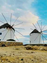 【絶景】風の島ミコノス島のシンボル🇬🇷カト・ミリの風車