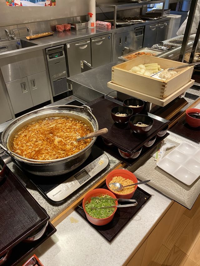 京都【梅小路花伝抄】豪華！朝食バイキング