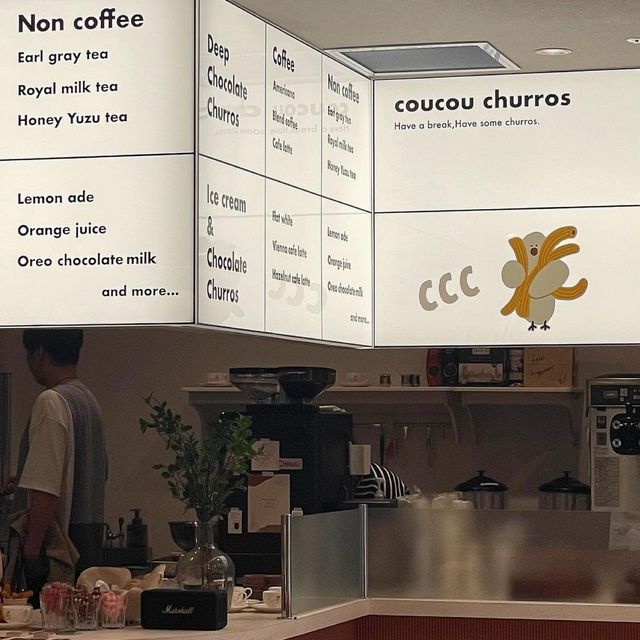 「coucou churros」：咖啡香濃，值得推薦的咖啡店