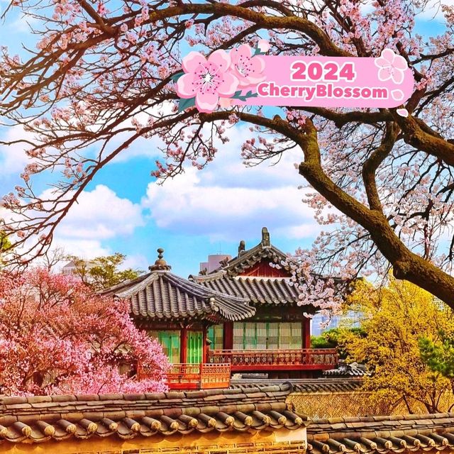 Changdeok-gung palace in Korea 