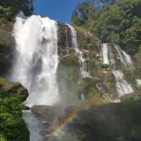 Popular waterfall in Chiang Mai