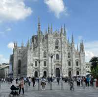 Iconic landmark in Milan, Italy