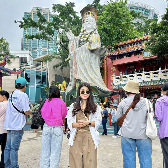 วัดเจ้าแม่กวนอิม ริมทะเล ทินหัว อ่าวรีพัลส์เบย์