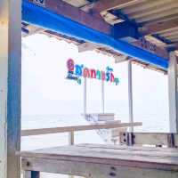 หาดเจ้าหลาว #ร้านอาหาร #สุดทางรัก