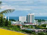 Miri City lookout from Canada Hill 