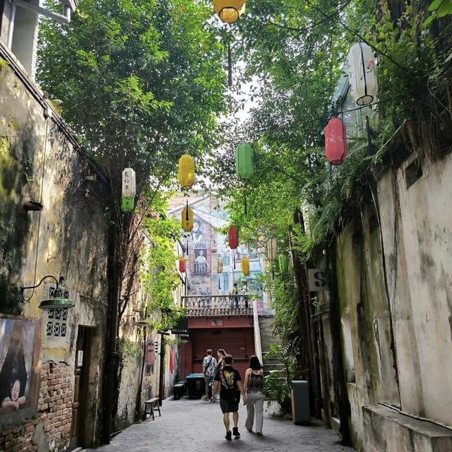 進入另一個吉隆坡鬼子巷的藝術街