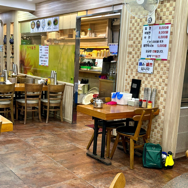 【韓国釜山】釜山名物ミルミョンの人気店「ハルメ伽耶ミルミョン」
