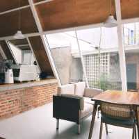 THERE ARE OUTDOOR AREAS AROUND IT FRONT, SIDE, AND BACK