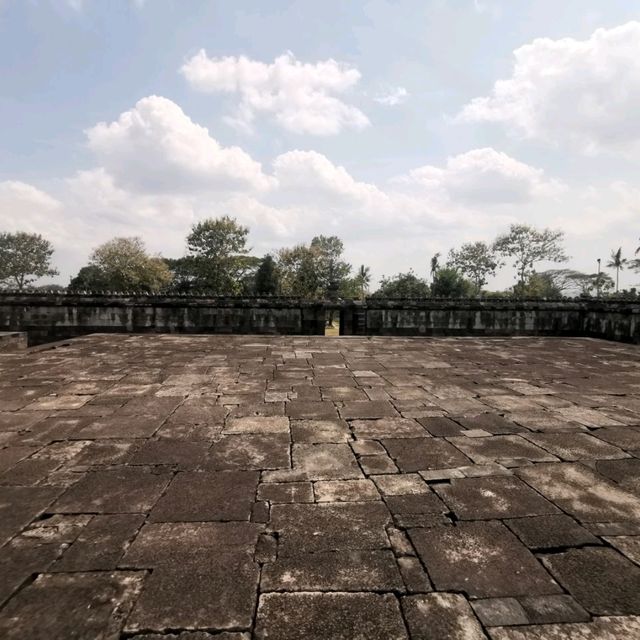 Ancient mountain carved palace 