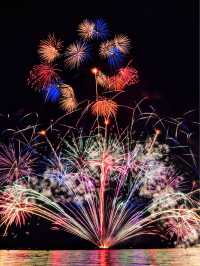 オススメ😊🎇湖畔でゆっくり観れる大津志賀花火大会🎆