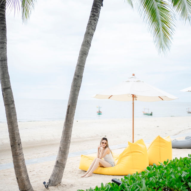 #โรงแรมหัวหินติดทะเล บรรยากาศสุดชิล