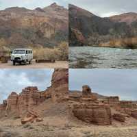 Charyn Canyon at its best as natural wonders