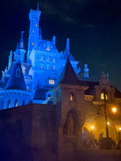 美女と野獣の城 Beauty＆Beast castle ライトアップキャッスル 美女と野獣の城 Beauty＆Beast castle ライトアップキャッスル