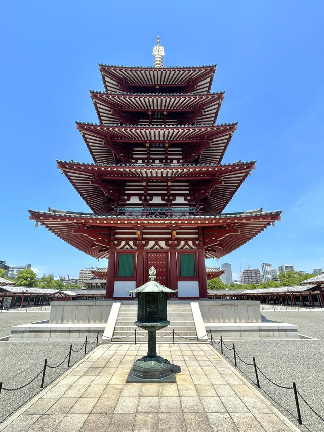 【大阪】聖徳太子が建てたお寺、四天王寺へ