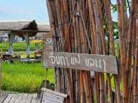 บ้านรักษ์นา ร้านอาหารไทย ในท้องทุ่งนา 
