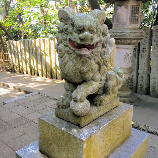 竹島の狛犬
