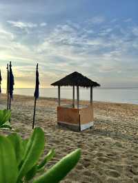หาดแหลมแม่พิมพ์ยามเช้า🌅