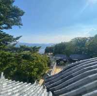 岡山景點｜空中之城．日本唯一山城天守閣—備中松山城（高粱城）