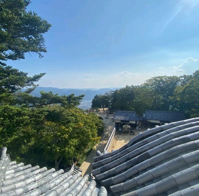 岡山景點｜空中之城．日本唯一山城天守閣—備中松山城（高粱城）