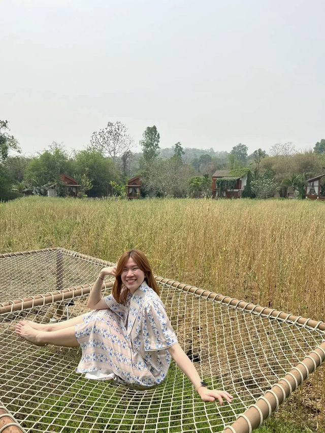 🌾 บ้านนาก๋างโต้ง 🌿 ที่พักสุดชิล ใกล้ชิดธรรมชาติ