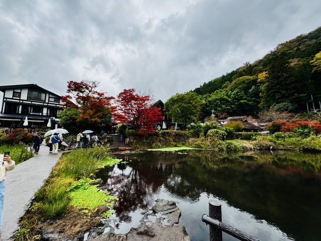 Autumnal vibes at Yufuin