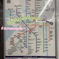 🚇🚇รีวิวรถไฟฟ้าใต้ดิน ที่ Moscow & St.Petersburg 