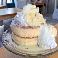 Pancake cafe where you can enjoy Hokkaido ingredients