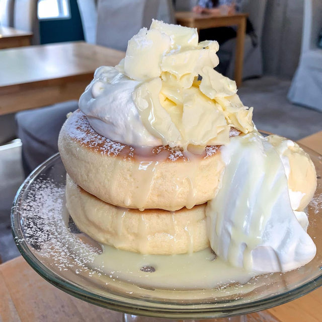 Pancake cafe where you can enjoy Hokkaido ingredients