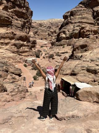 Adventurous Hiking to Petra Monastery