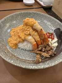 ข้าวหน้ากุ้งแกะร้านดัง บรรทัดทอง