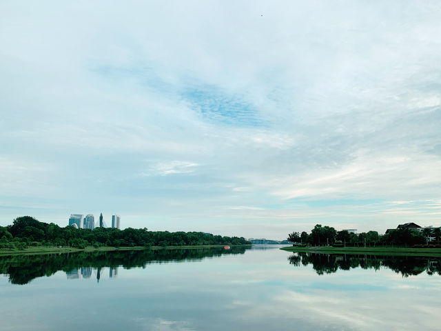 Tranquil Late Afternoon at Cyberjaya Lakeside 🌅