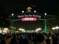 🌙✨ Hong Kong Disneyland at Night