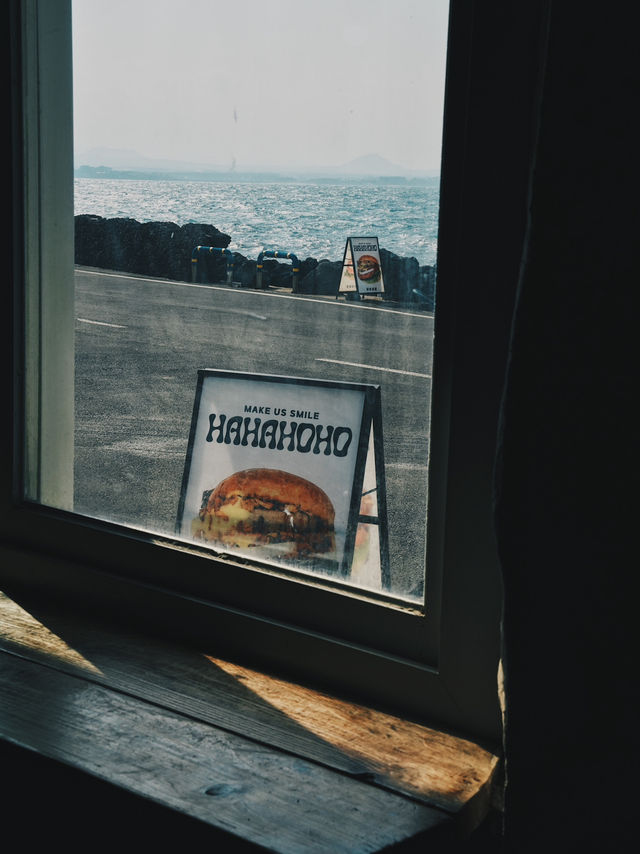 超人氣濟州黑豬漢堡 無敵海景HAHAHOHO 漢堡 🍔 