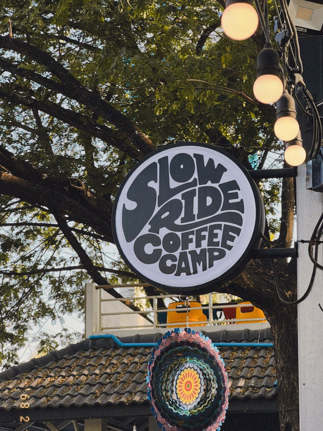 ✨ SLOWRIDE | coffee camp 🏕️