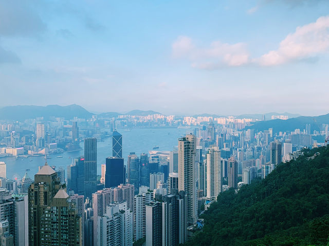 Skyline Serenity: The Peak by Day