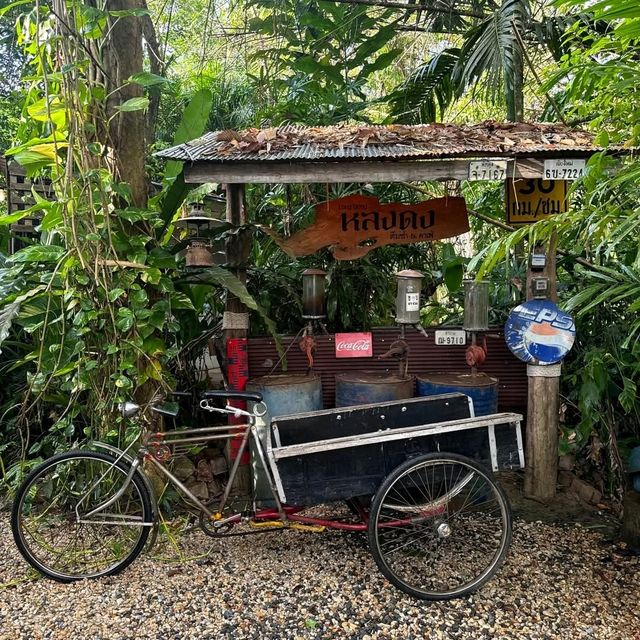 คาเฟ่สไตล์วินเทจ "Long-Dong หลงดง" 🌳🥤
