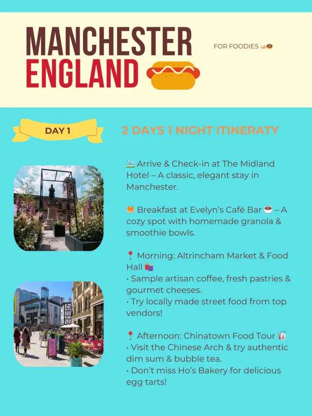 Manchester itinerary 