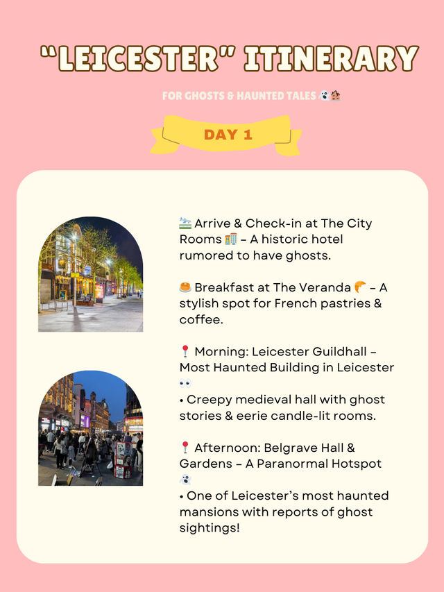 Leicester itinerary 🇬🇧