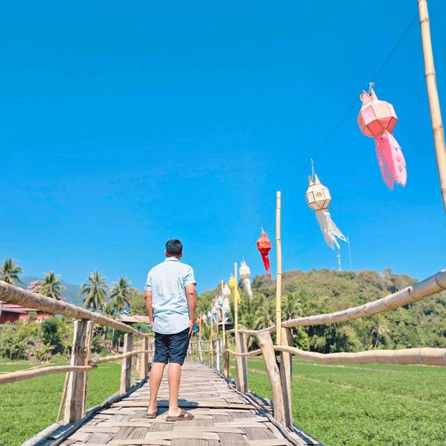 สะพานไม้ไผ่โขปองจู้