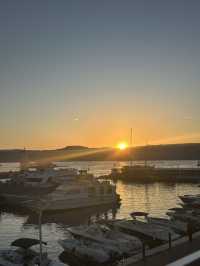 Sunset over the Red Sea 