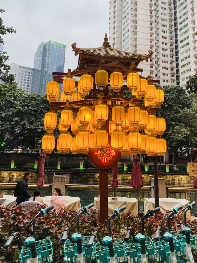 Night tour of Jinjiang 🚢🇨🇳