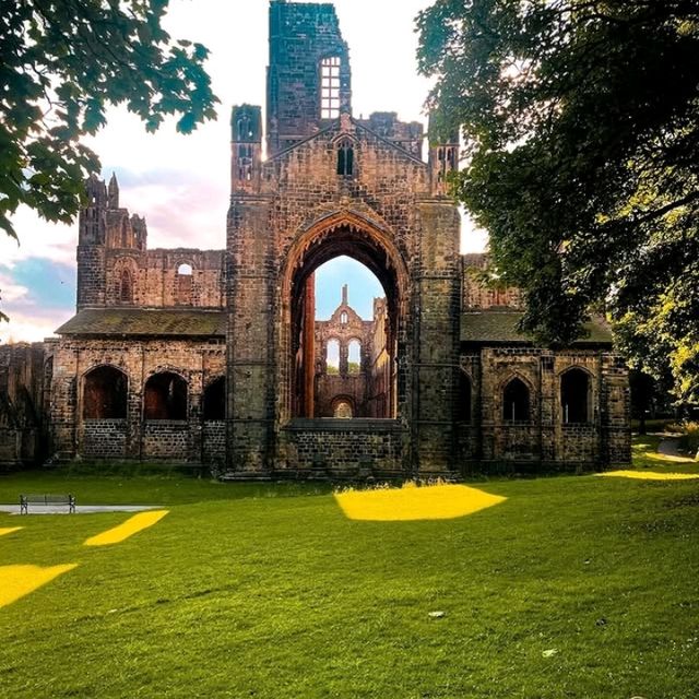 Ruins of the building are in good shape and Beautiful historic landmark