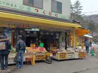 日本群馬自由行 冬日温泉小鎮草津温泉 西之河原公園